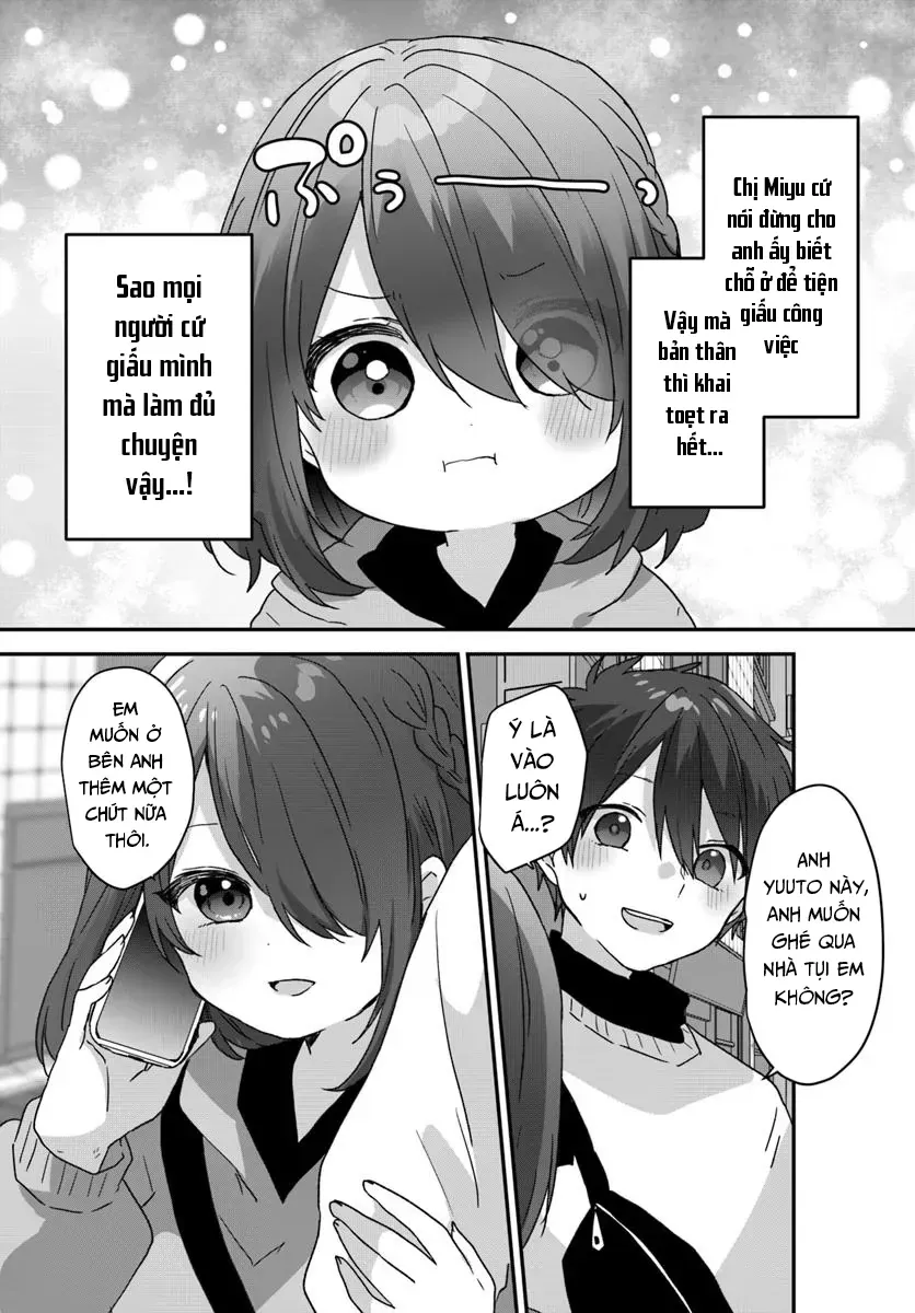 Daigaku Nyuugakuji Kara Uwasa Sareteita Bishoujo San Shimai, Ikiwakareteita Gimai Datta. Chapter 6 - Trang 27
