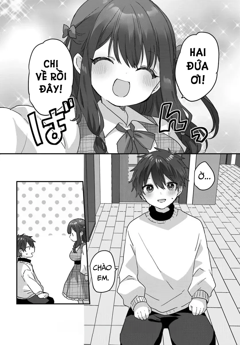 Daigaku Nyuugakuji Kara Uwasa Sareteita Bishoujo San Shimai, Ikiwakareteita Gimai Datta. Chapter 7 - Trang 12