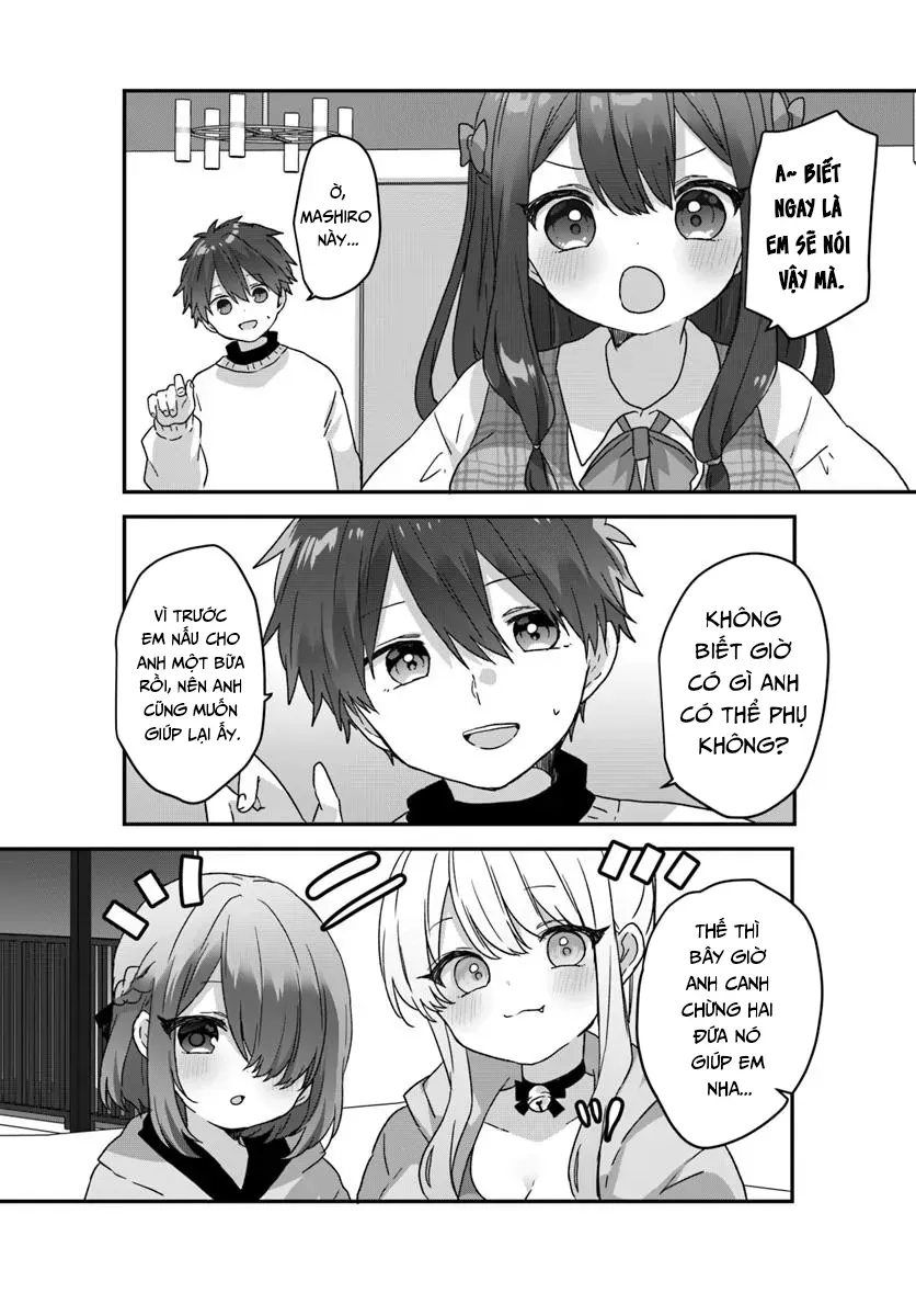 Daigaku Nyuugakuji Kara Uwasa Sareteita Bishoujo San Shimai, Ikiwakareteita Gimai Datta. Chapter 7 - Trang 18