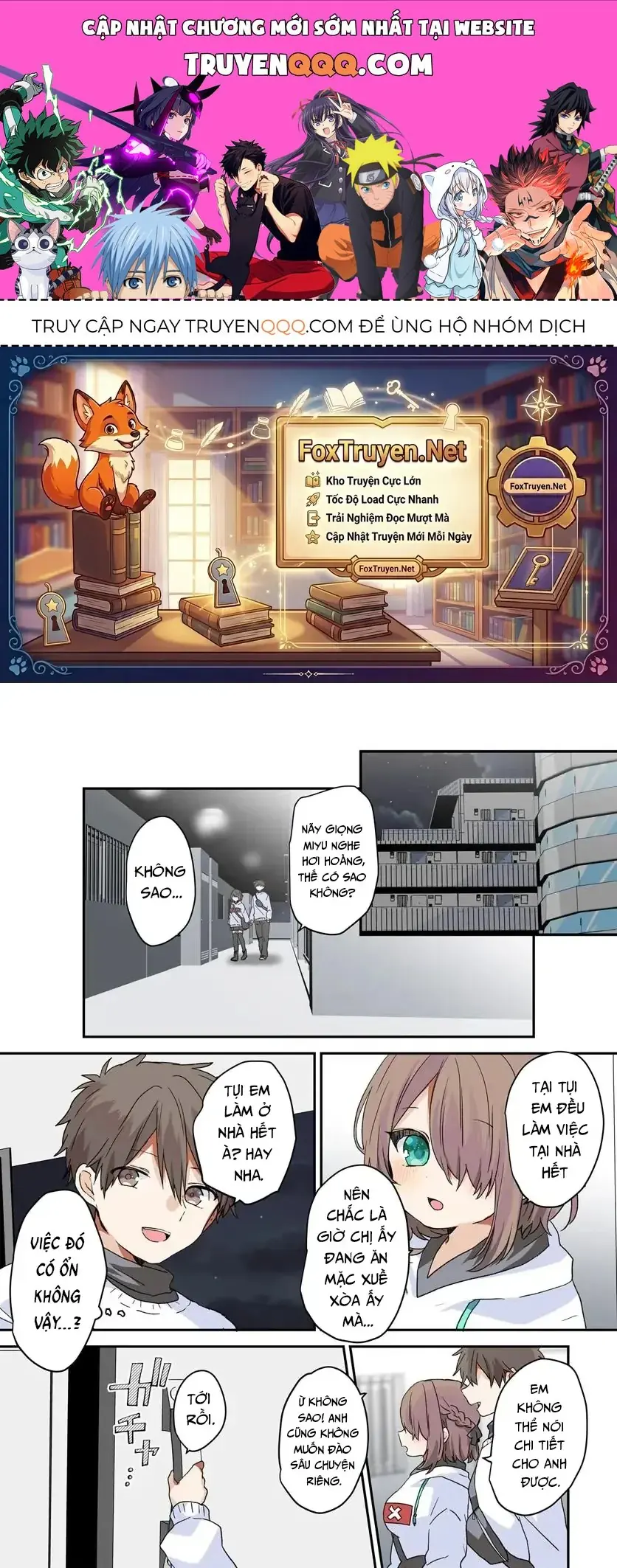 Daigaku Nyuugakuji Kara Uwasa Sareteita Bishoujo San Shimai, Ikiwakareteita Gimai Datta. Chapter 7 - Trang 2