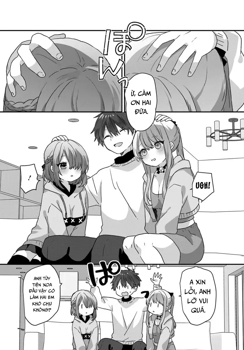 Daigaku Nyuugakuji Kara Uwasa Sareteita Bishoujo San Shimai, Ikiwakareteita Gimai Datta. Chapter 7 - Trang 22