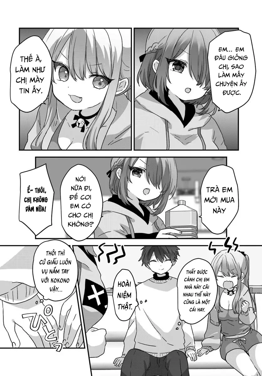 Daigaku Nyuugakuji Kara Uwasa Sareteita Bishoujo San Shimai, Ikiwakareteita Gimai Datta. Chapter 7 - Trang 8