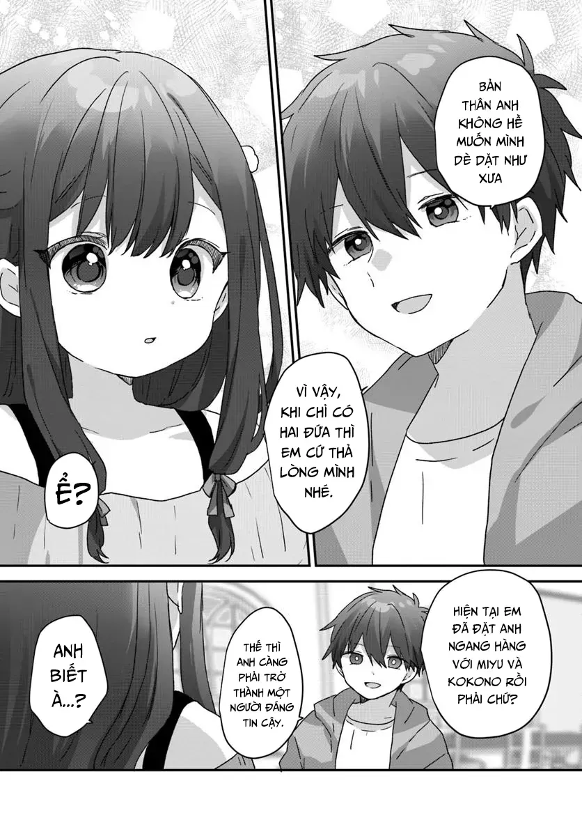 Daigaku Nyuugakuji Kara Uwasa Sareteita Bishoujo San Shimai, Ikiwakareteita Gimai Datta. Chapter 8 - Trang 26