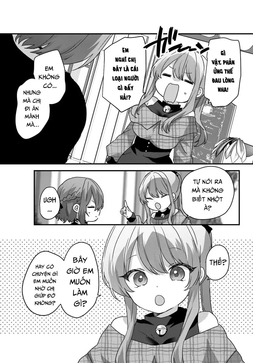 Daigaku Nyuugakuji Kara Uwasa Sareteita Bishoujo San Shimai, Ikiwakareteita Gimai Datta. Chapter 9 - Trang 16