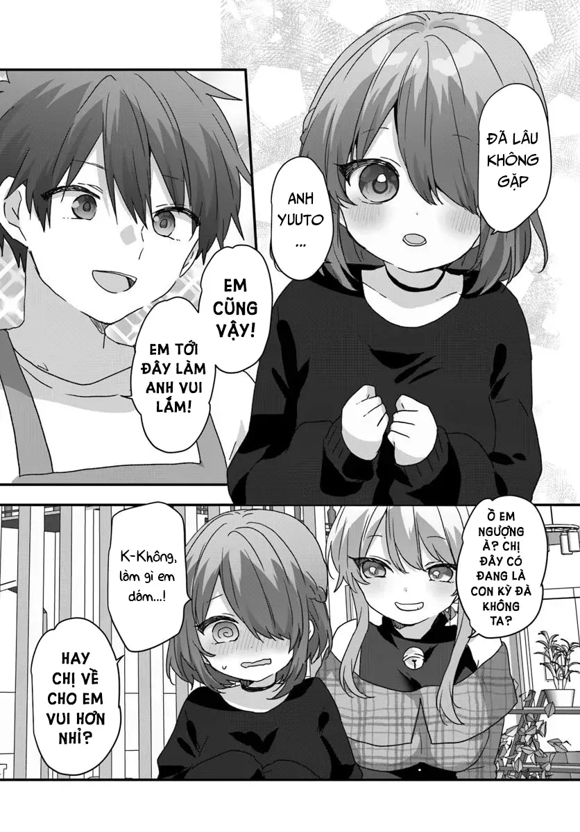 Daigaku Nyuugakuji Kara Uwasa Sareteita Bishoujo San Shimai, Ikiwakareteita Gimai Datta. Chapter 9 - Trang 19