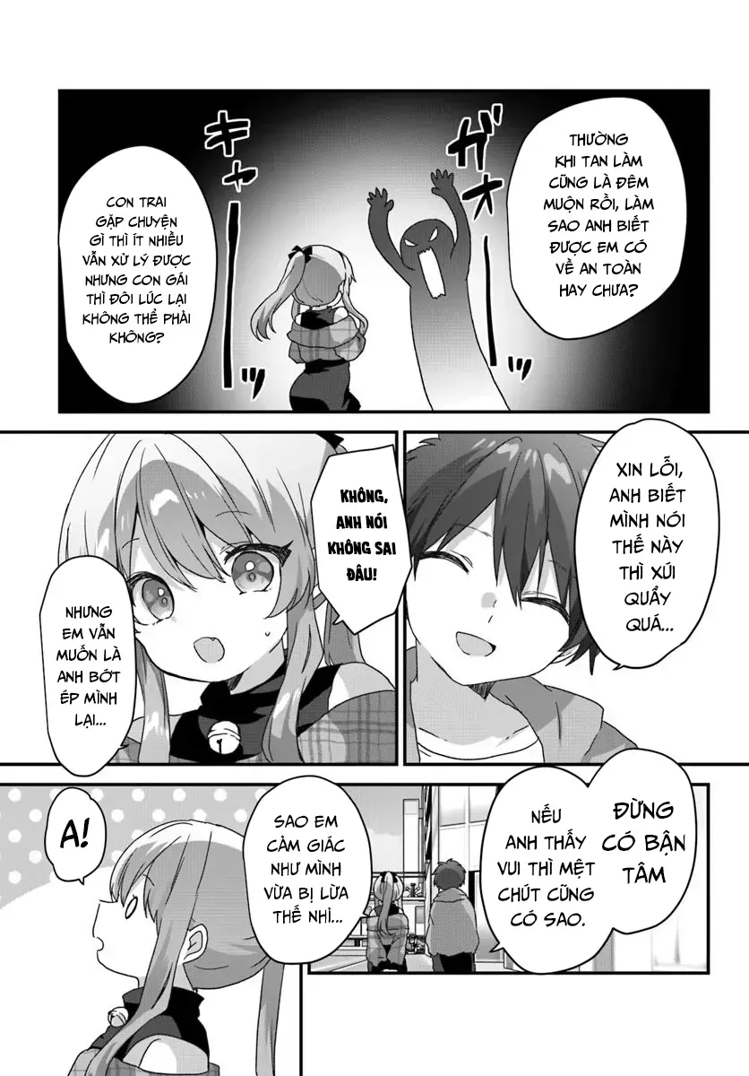 Daigaku Nyuugakuji Kara Uwasa Sareteita Bishoujo San Shimai, Ikiwakareteita Gimai Datta. Chapter 9 - Trang 9