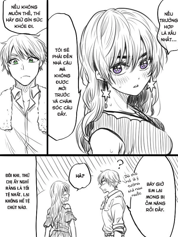 Đàn Chị Hay Xấu Hổ Chapter 10 - Trang 6
