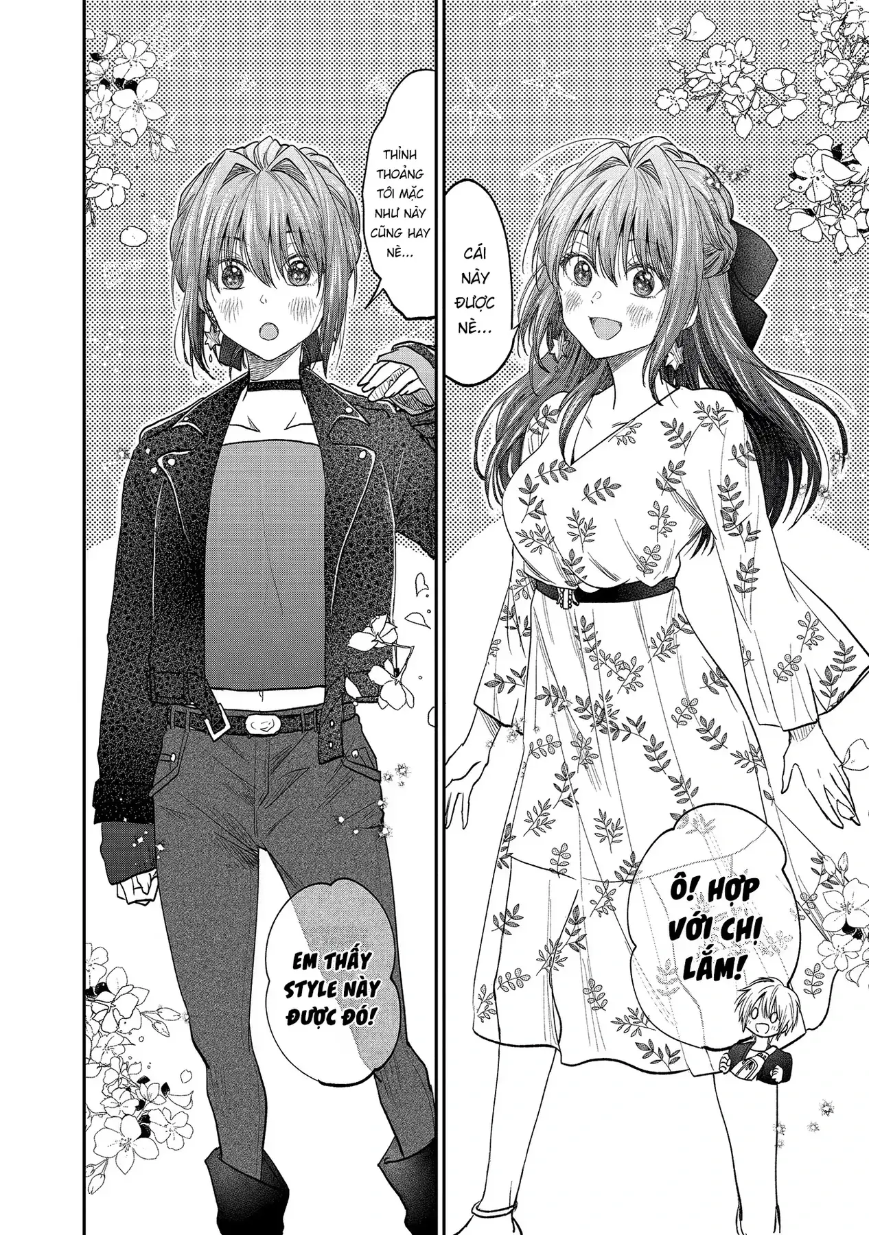 Đàn Chị Hay Xấu Hổ Chapter 41 - Trang 9
