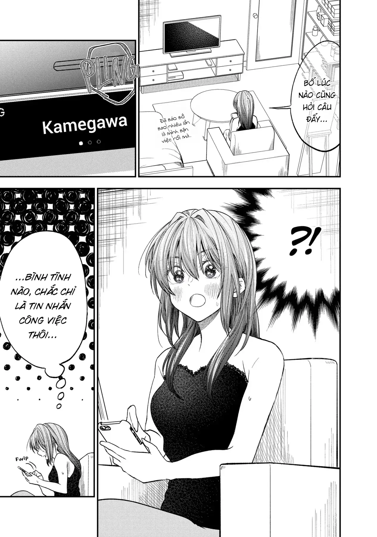 Đàn Chị Hay Xấu Hổ Chapter 45 - Trang 4
