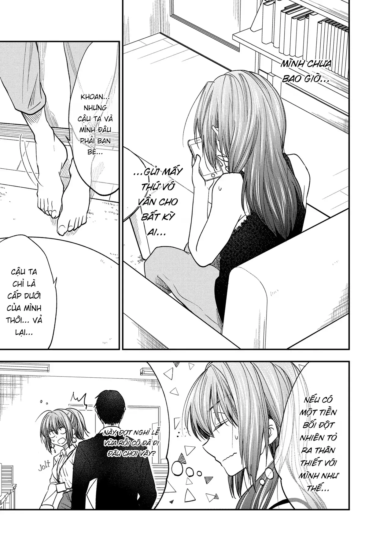 Đàn Chị Hay Xấu Hổ Chapter 45 - Trang 8