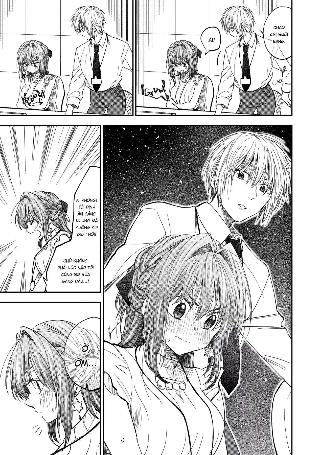 Đàn Chị Hay Xấu Hổ Chapter 47 - Trang 4