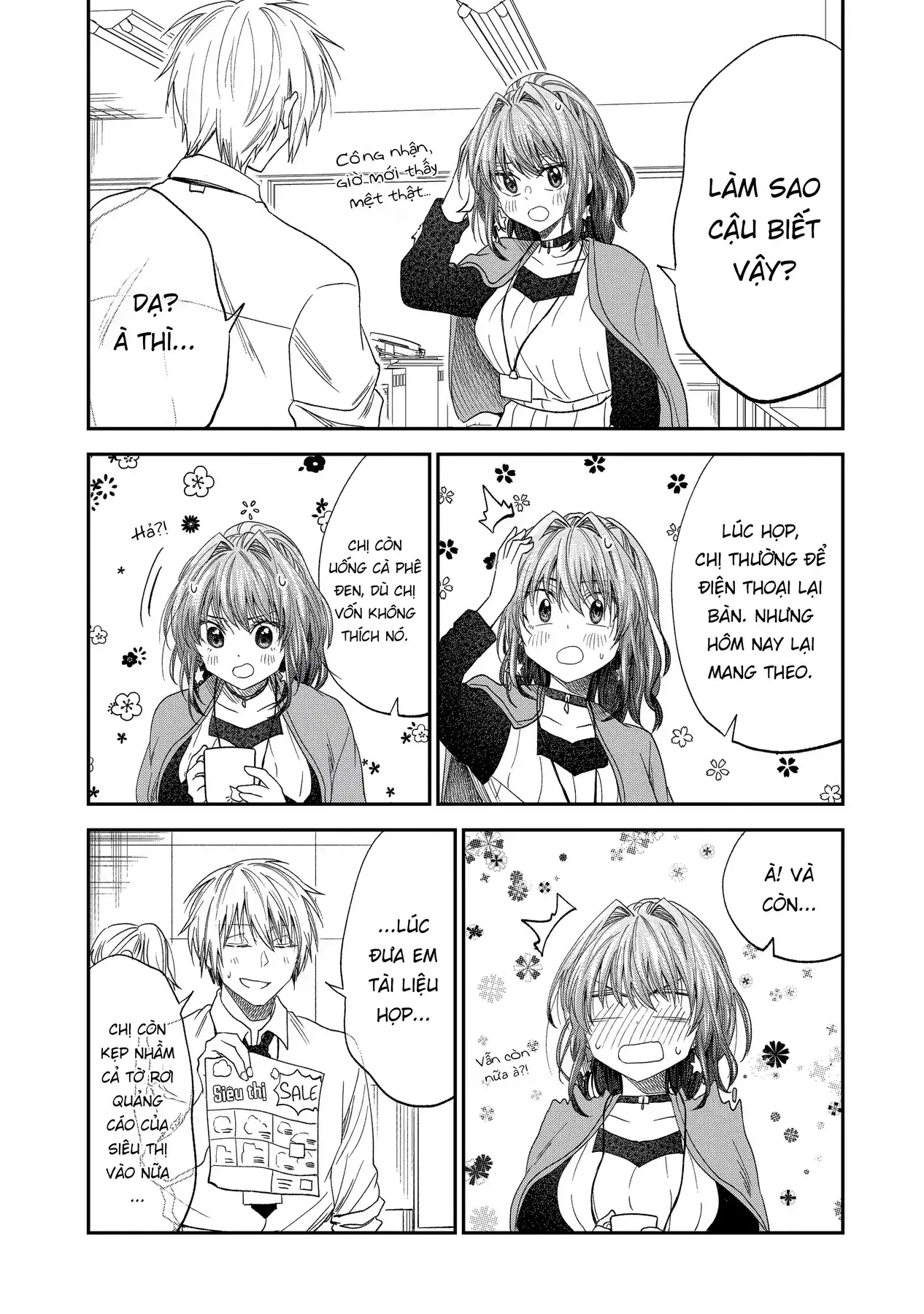 Đàn Chị Hay Xấu Hổ Chapter 48 - Trang 4