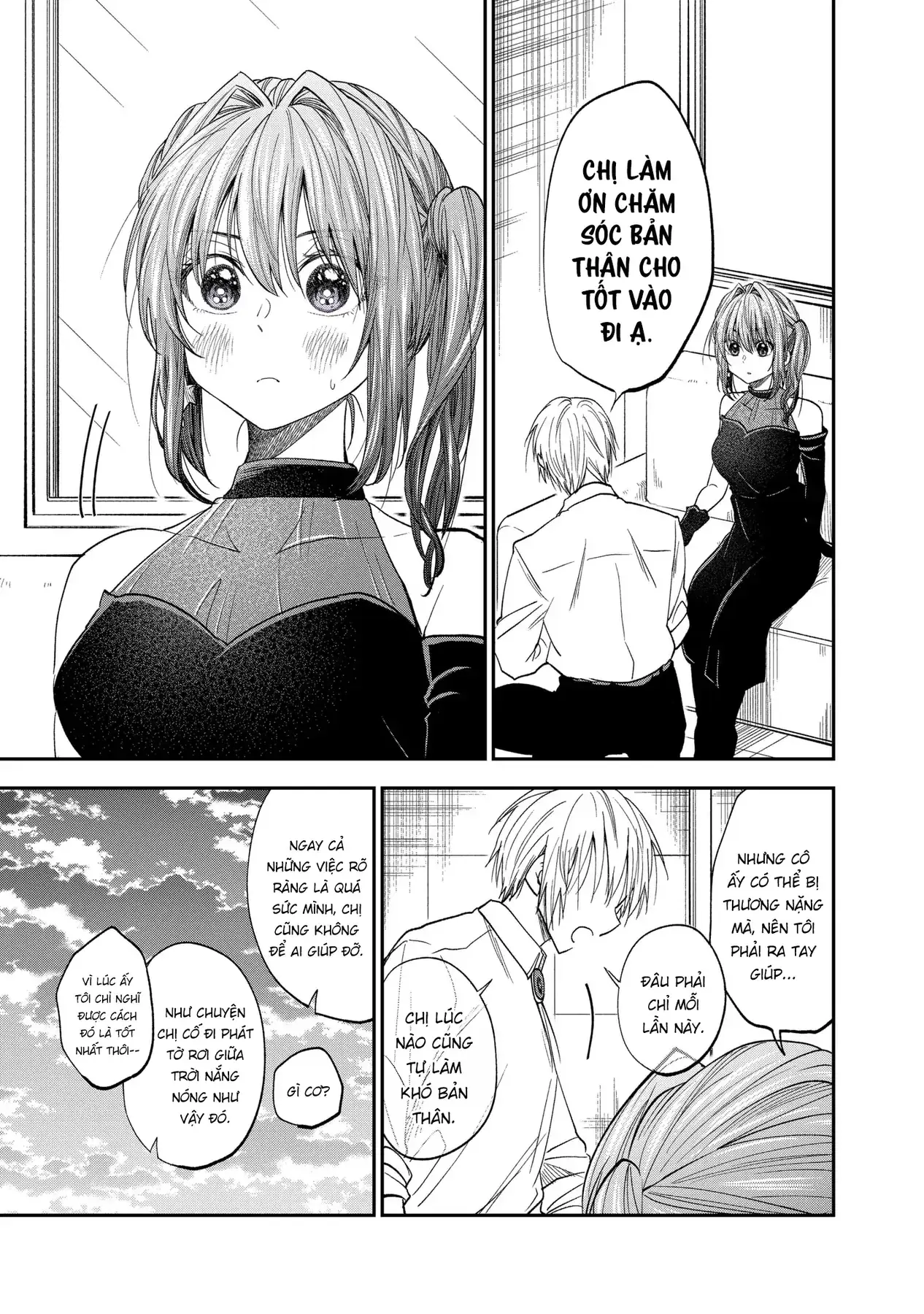 Đàn Chị Hay Xấu Hổ Chapter 53 - Trang 4