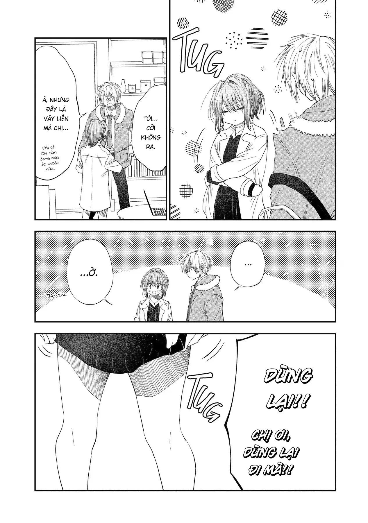 Đàn Chị Hay Xấu Hổ Chapter 57 - Trang 4