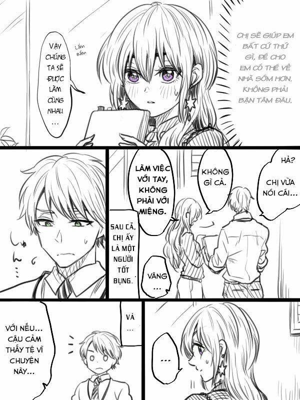 Đàn Chị Hay Xấu Hổ Chapter 6 - Trang 5