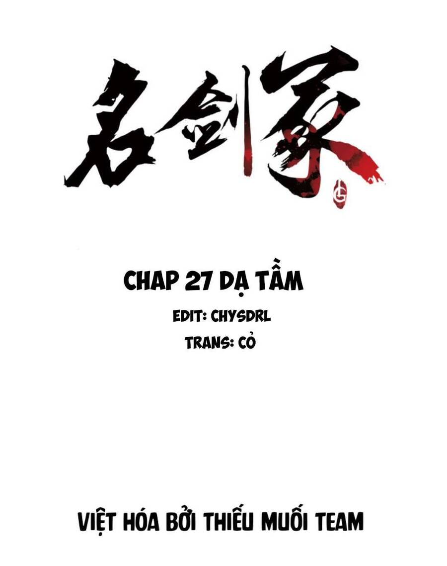 Danh Kiếm Chủng Chapter 27 - Trang 3