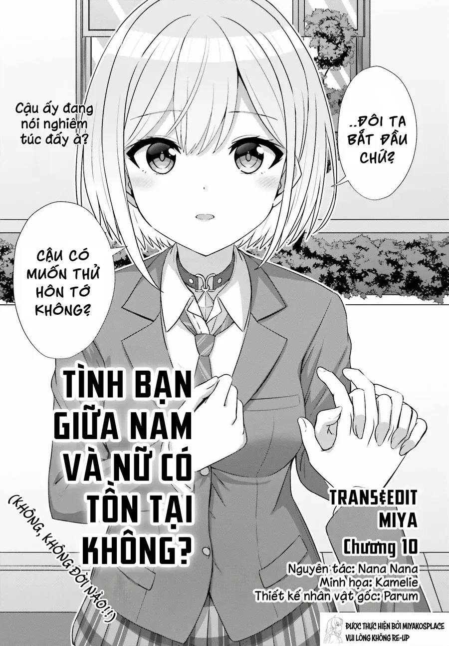 Danjo No Yujou Wa Seiritsu Suru? (Iya, Shinai!!) Chapter 10 - Trang 4