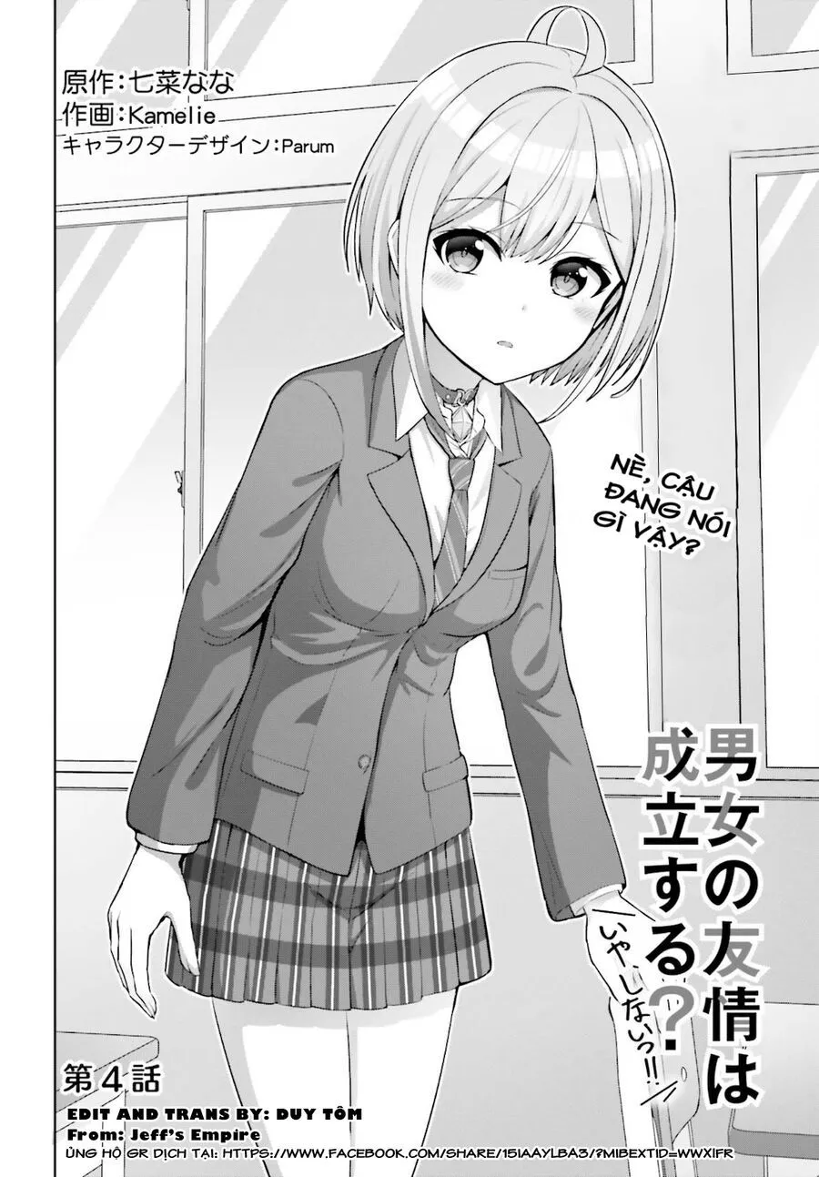 Danjo No Yujou Wa Seiritsu Suru? (Iya, Shinai!!) Chapter 4 - Trang 5