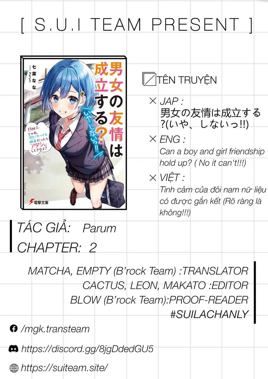 Danjo No Yuujou Wa Seiritsu Suru Chapter 2 - Trang 2