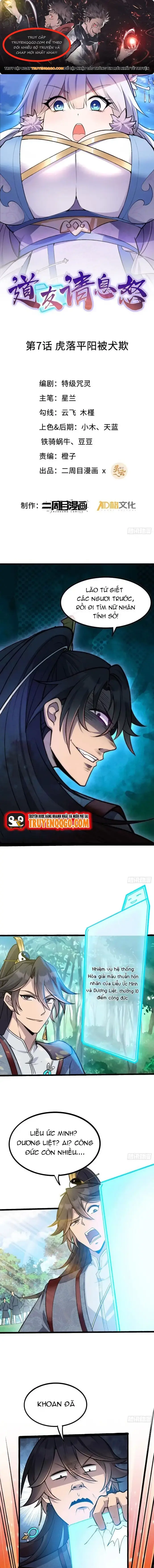 Đạo Hữu Xin Bình Tĩnh Chapter 7 - Trang 2