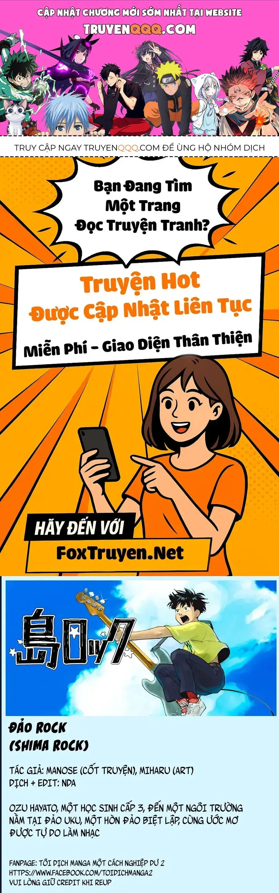 Đảo Rock Chapter 3 - Trang 2