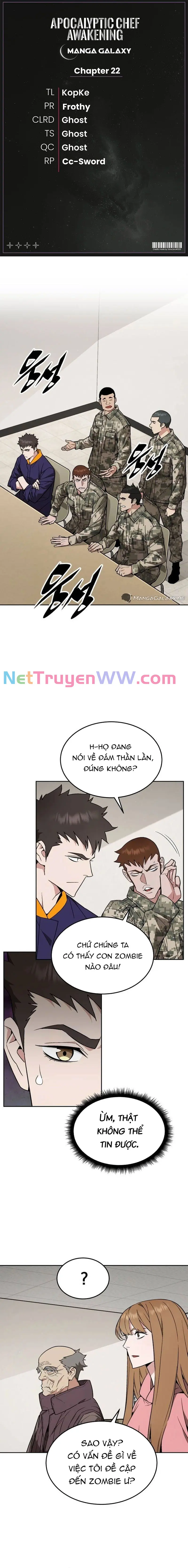 Đầu bếp của thế giới diệt vong. Chapter 22 - Trang 3