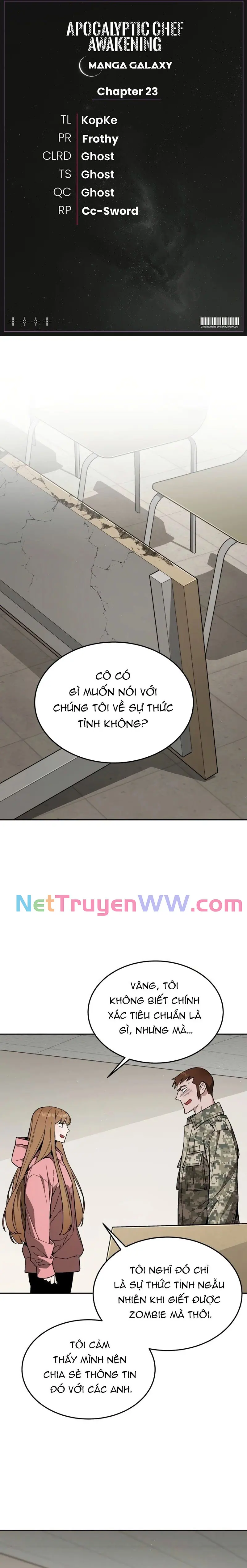 Đầu bếp của thế giới diệt vong. Chapter 23 - Trang 3