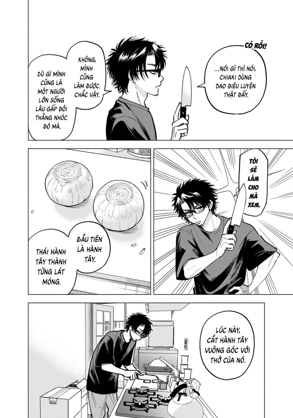 Đầu Gấu Và Nấu Ăn Khoa Học Chapter 9 - Trang 10