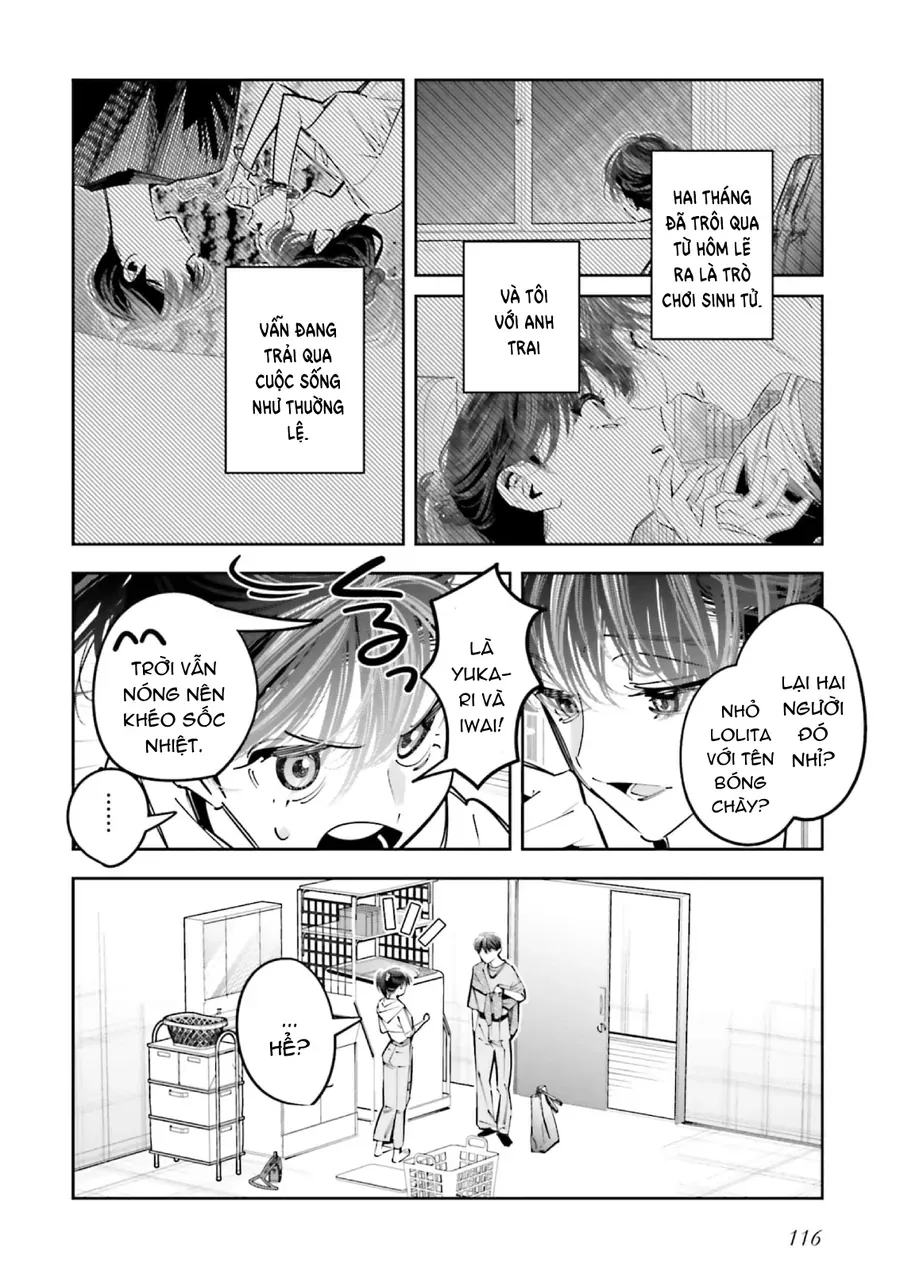 Death Game Manga No Kuromaku Satsujinki No Imouto Ni Tensei Shite Shippai Shita Chapter 25.5 - Trang 4