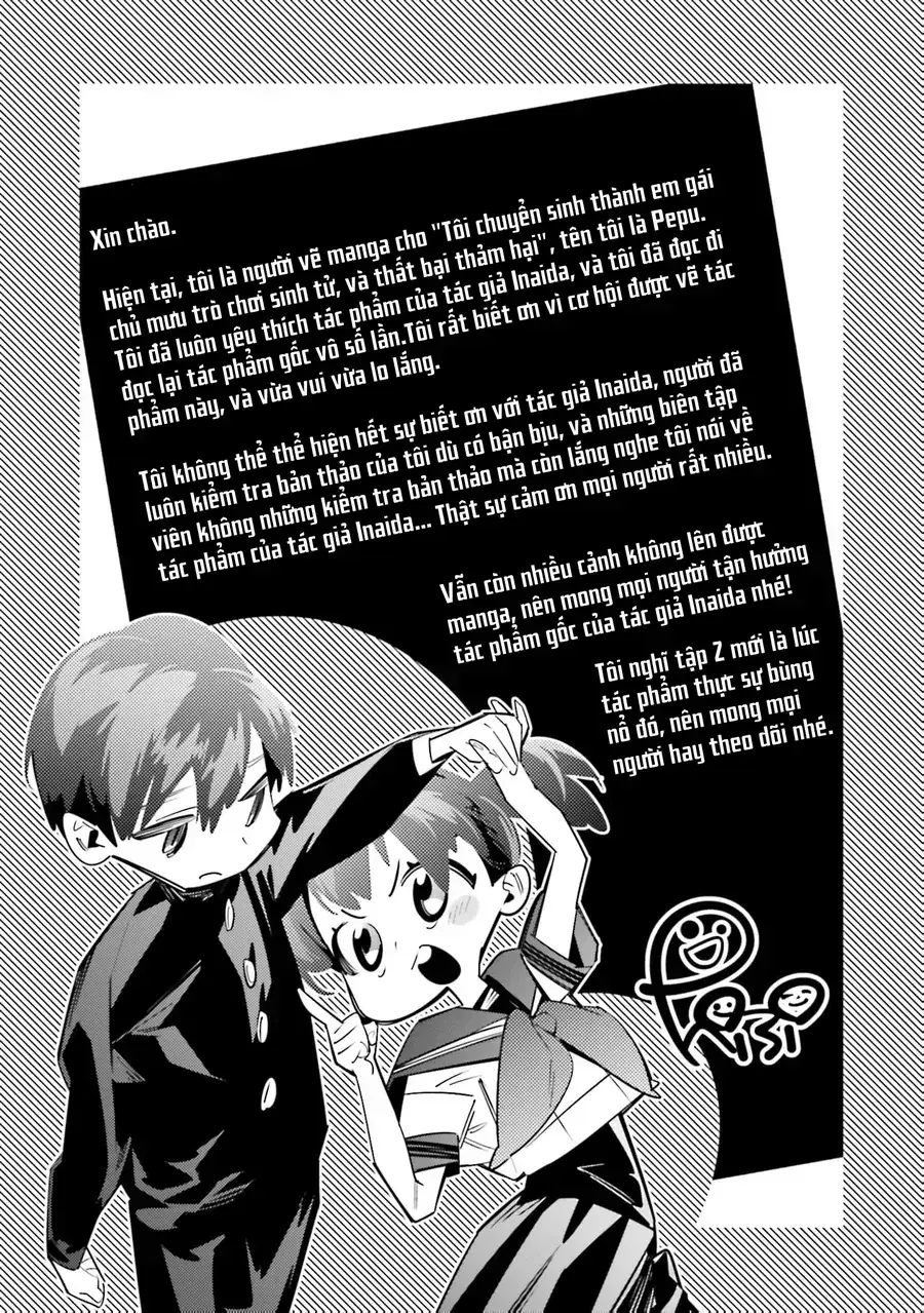 Death Game Manga No Kuromaku Satsujinki No Imouto Ni Tensei Shite Shippai Shita Chapter 4 - Trang 33