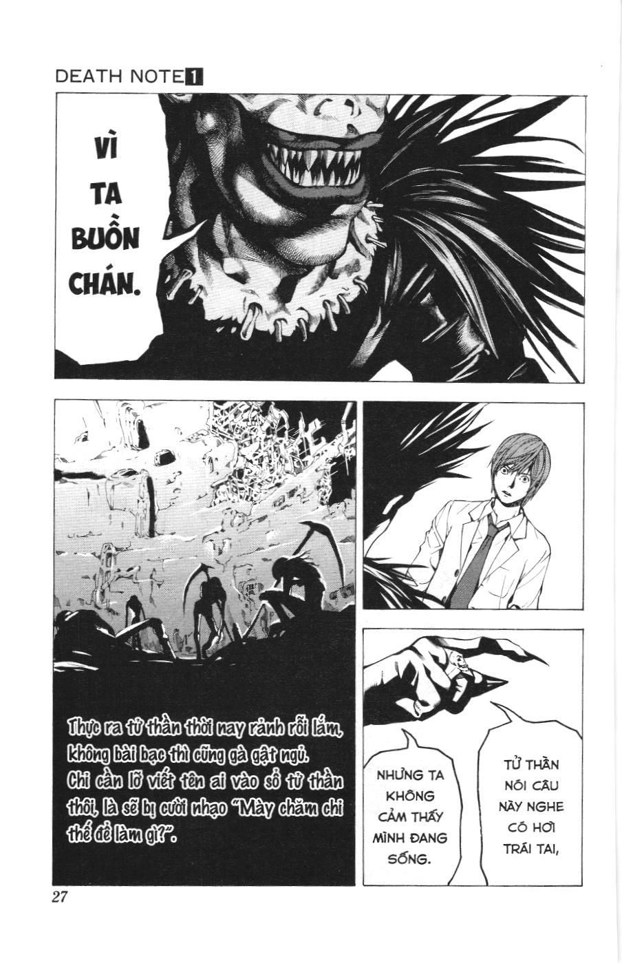 Death Note (Scan) Chapter 1 - Trang 23