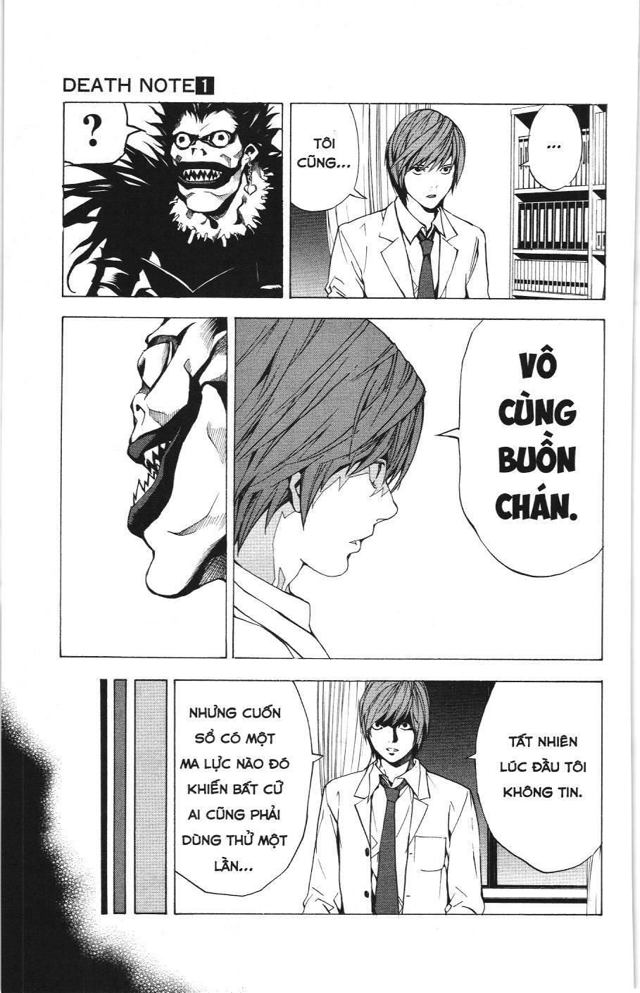 Death Note (Scan) Chapter 1 - Trang 25