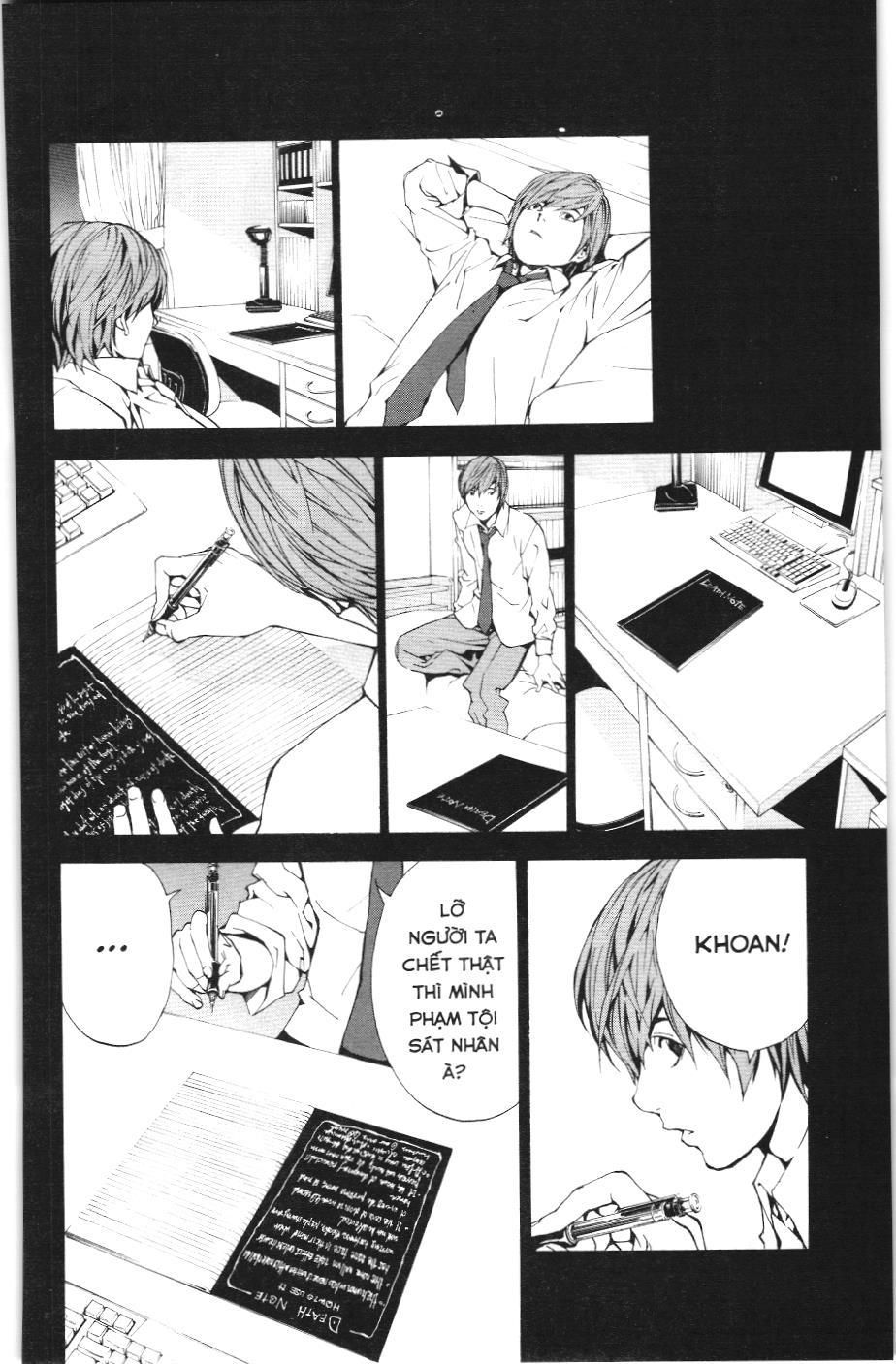 Death Note (Scan) Chapter 1 - Trang 26