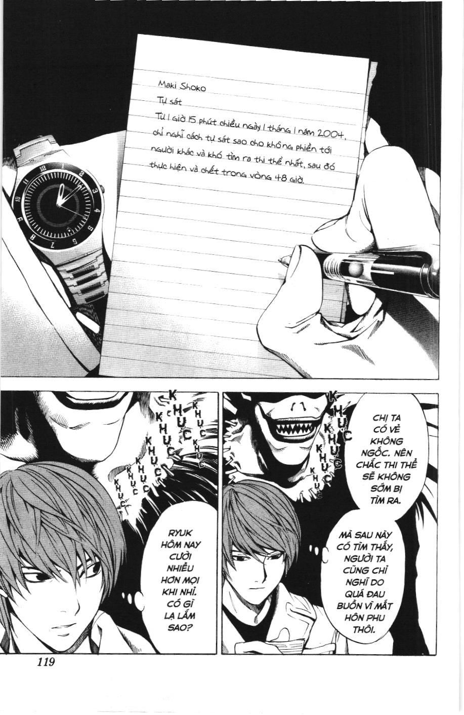 Death Note (Scan) Chapter 13 - Trang 5