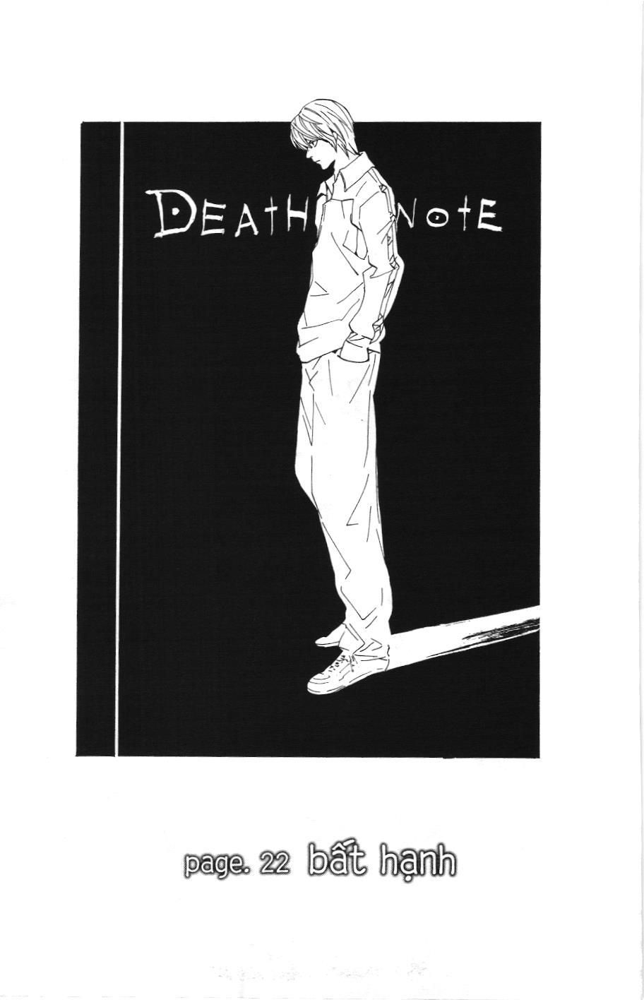 Death Note (Scan) Chapter 22 - Trang 1
