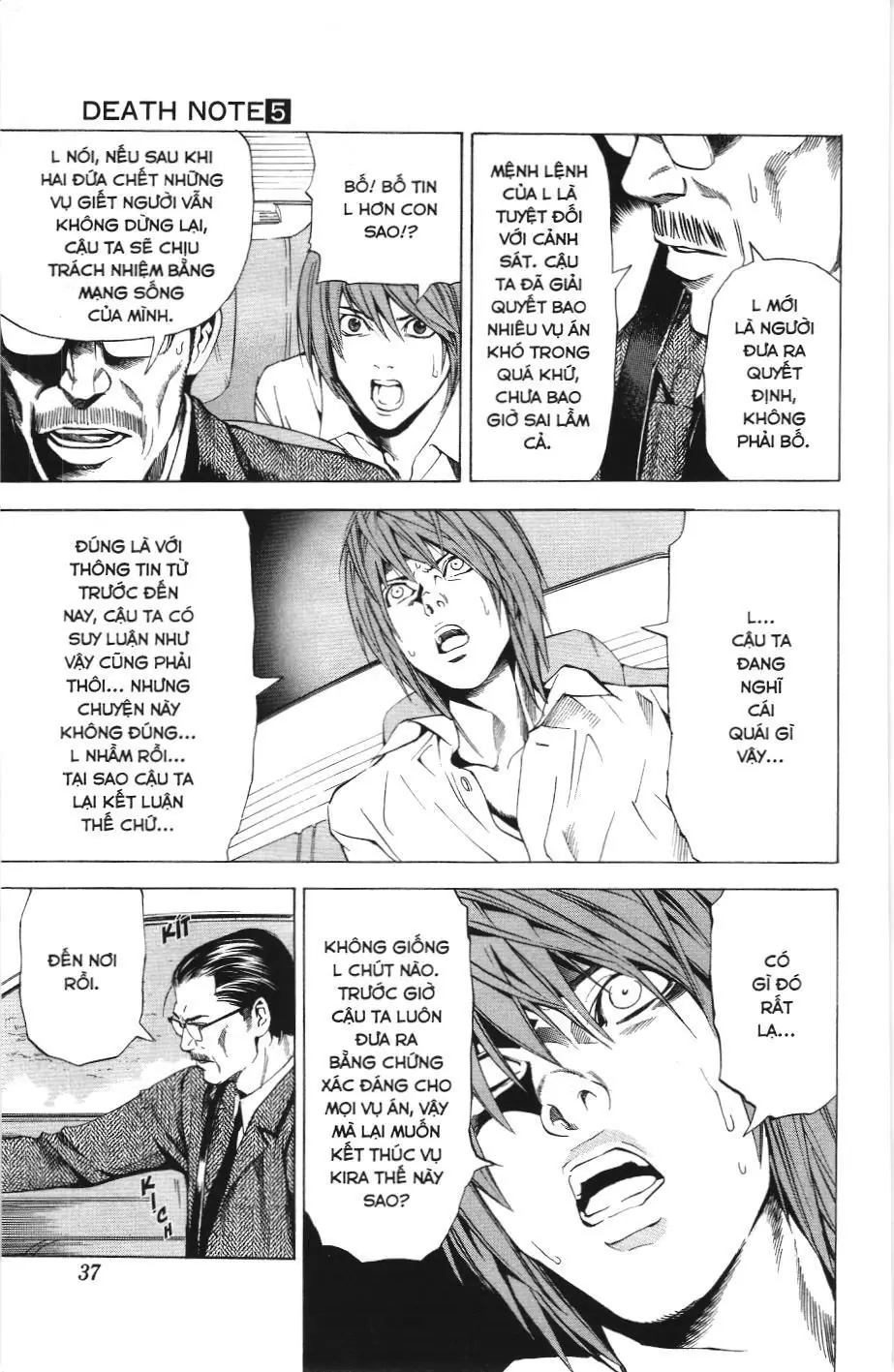 Death Note (Scan) Chapter 36 - Trang 11