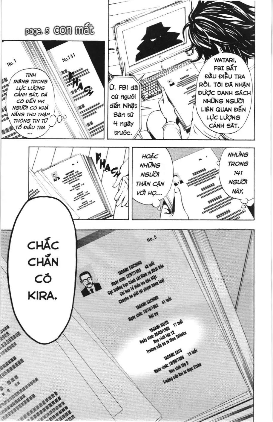 Death Note (Scan) Chapter 5 - Trang 1