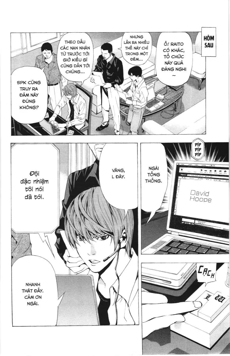 Death Note (Scan) Chapter 69 - Trang 4