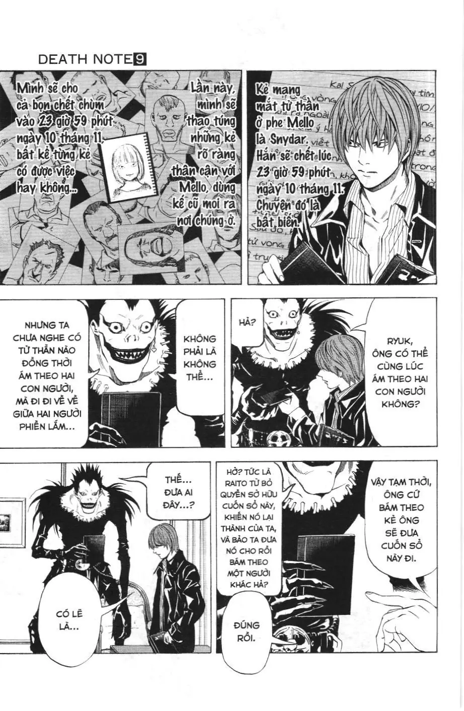 Death Note (Scan) Chapter 71 - Trang 9