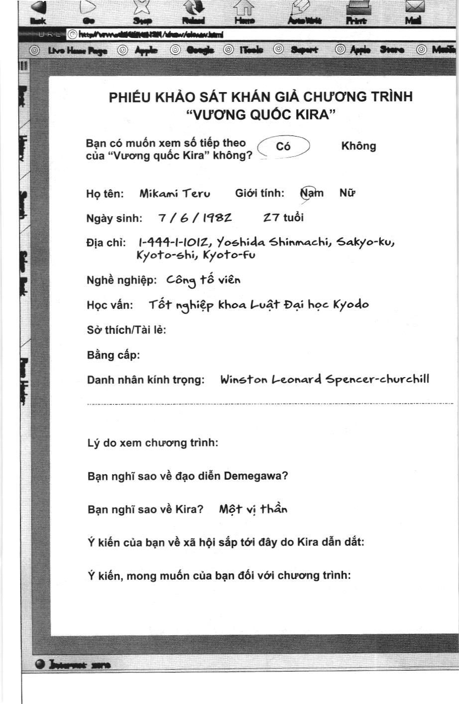 Death Note (Scan) Chapter 81 - Trang 4