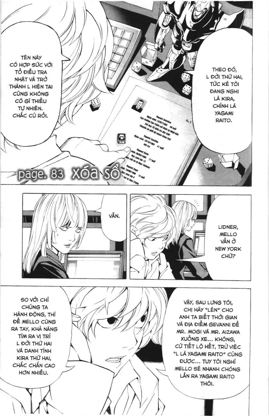 Death Note (Scan) Chapter 83 - Trang 1
