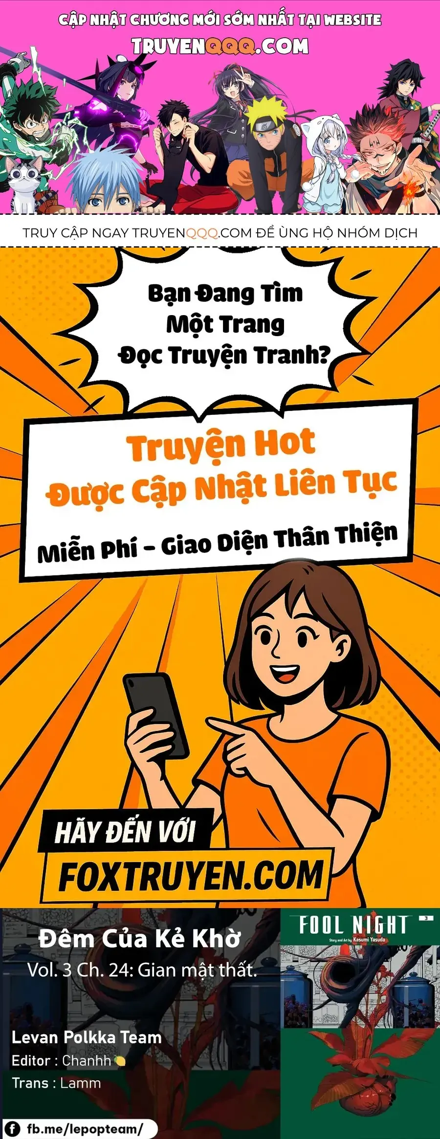 Đêm Của Kẻ Khờ Chapter 24 - Trang 2