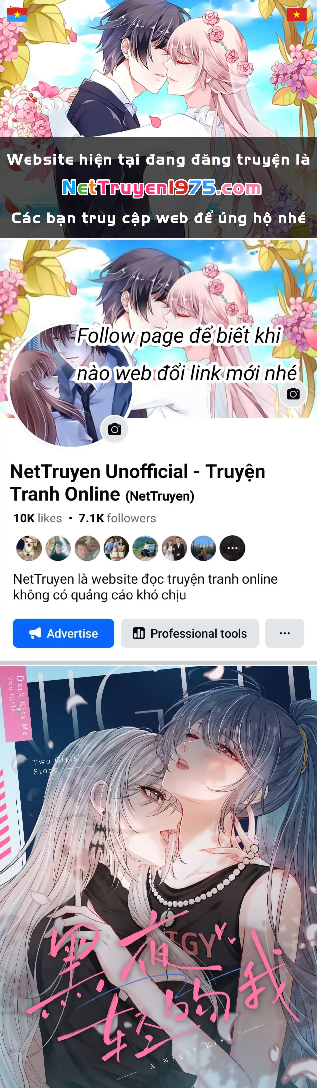 Đêm Tối Khẽ Hôn Tôi Chapter 0 - Trang 1