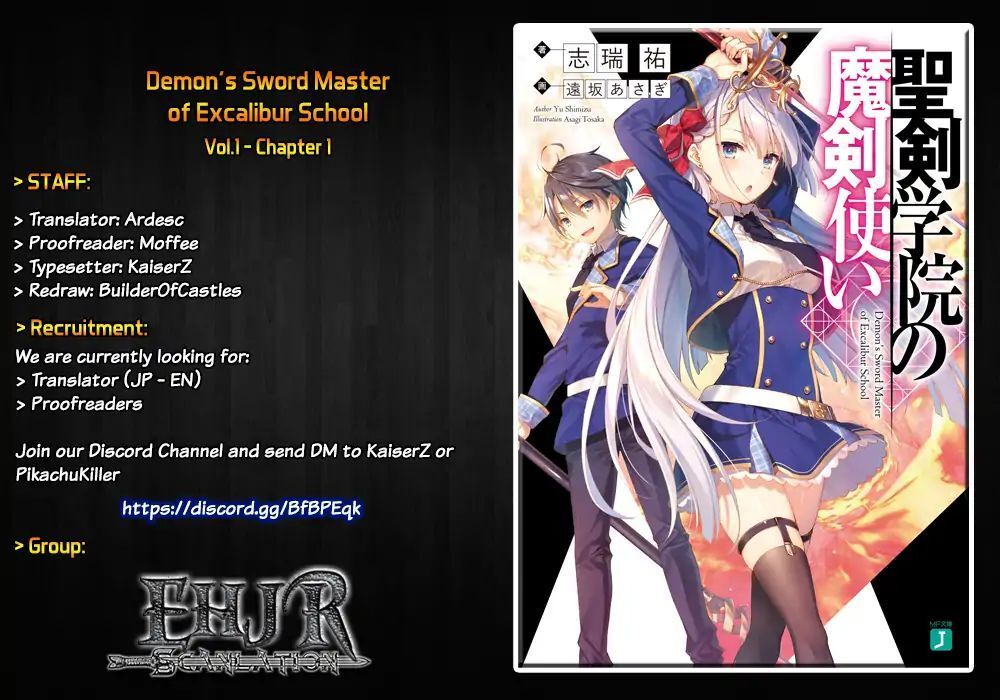 Demon's Sword Master Of Excalibur School Chapter 1 - Trang 6
