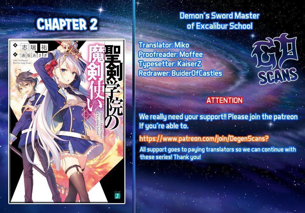 Demon's Sword Master Of Excalibur School Chapter 2 - Trang 6
