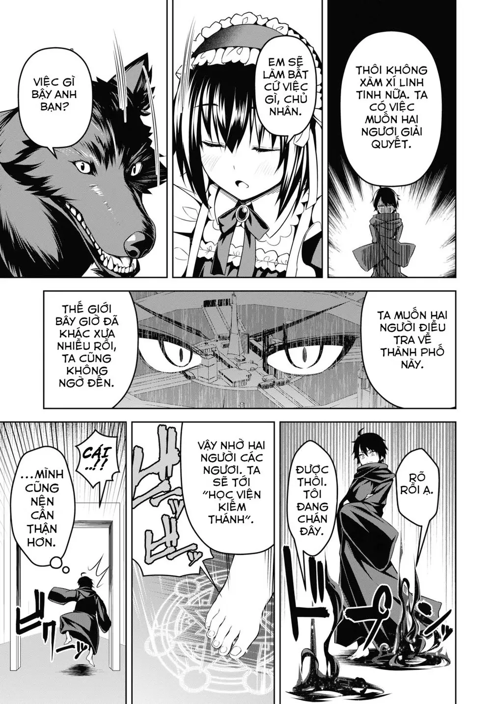Demon's Sword Master Of Excalibur School Chapter 3 - Trang 9