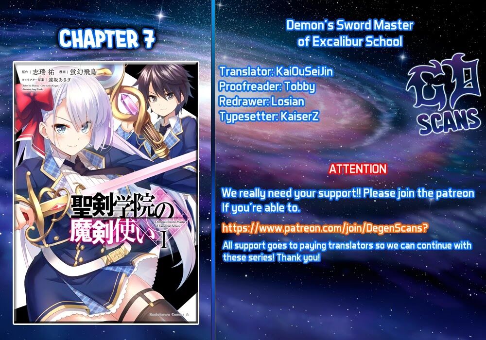 Demon's Sword Master Of Excalibur School Chapter 7 - Trang 6
