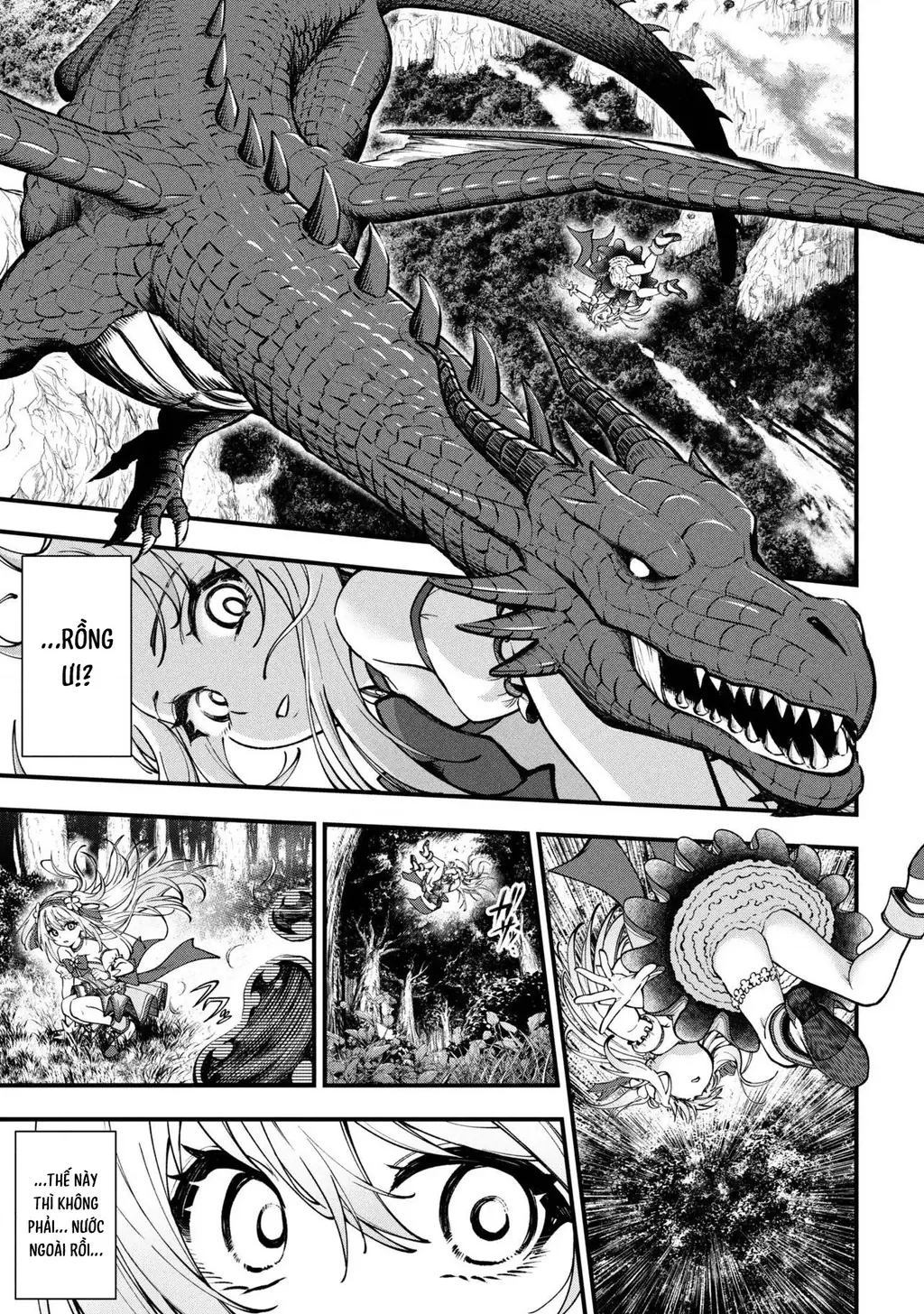 Dị Giới Ma Pháp Thiếu Nữ Radical☆HARUNA Chapter 1 - Trang 15