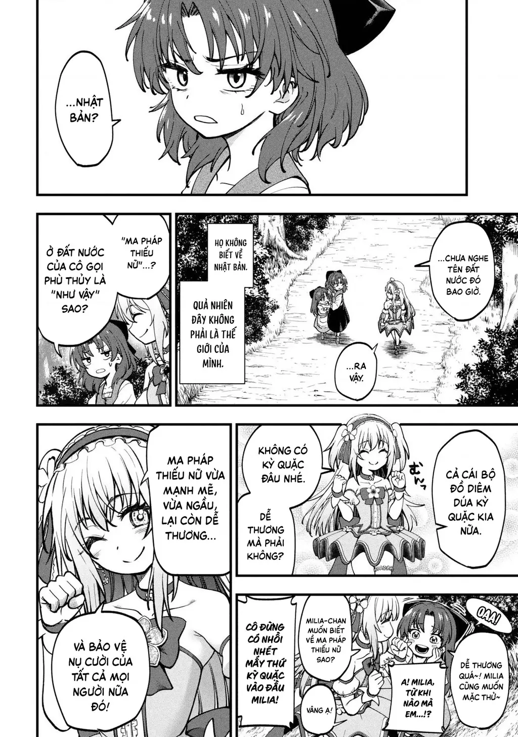 Dị Giới Ma Pháp Thiếu Nữ Radical☆HARUNA Chapter 1 - Trang 24