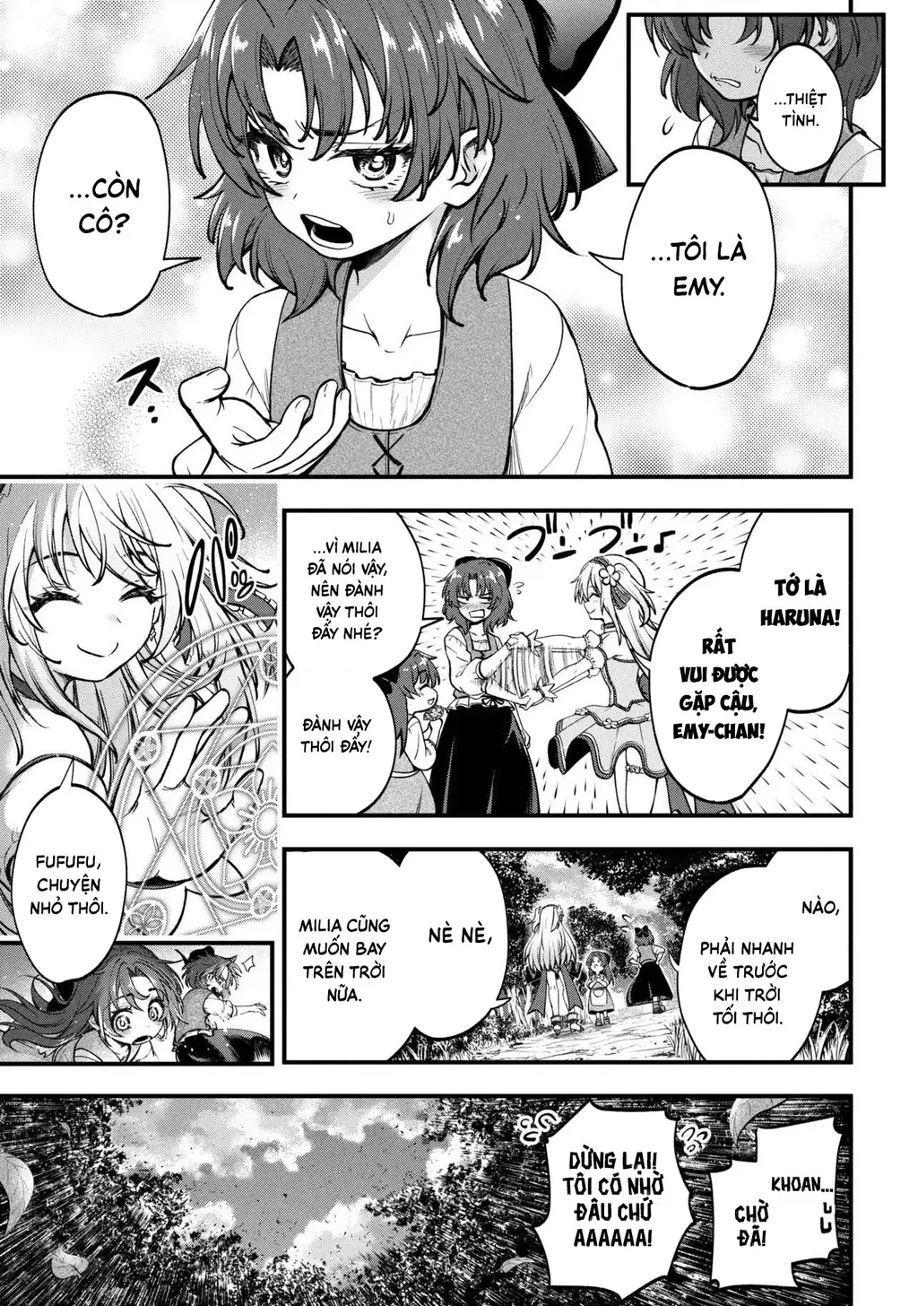 Dị Giới Ma Pháp Thiếu Nữ Radical☆HARUNA Chapter 1 - Trang 31
